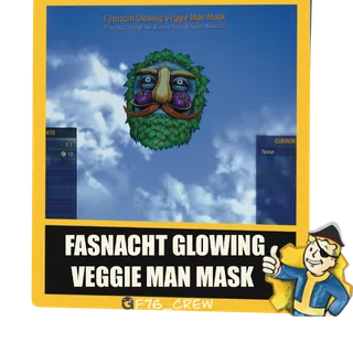 Fasnacht Glowing Veggie Man