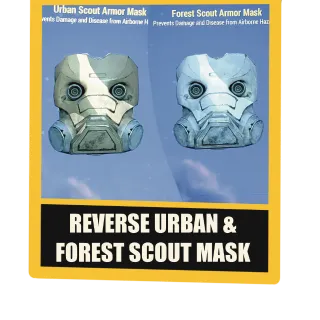 Reverse Urban & Forest Scout Mask