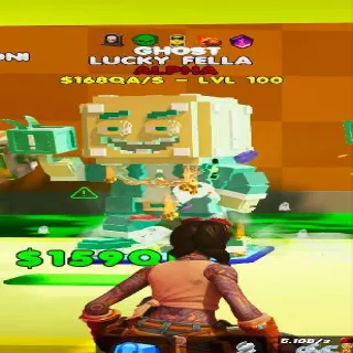 168qa/S Ghost Lucky Fella