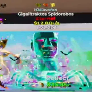 Halloween Gigalitraktos Spidorobos 3T