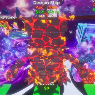 Lava Demonship Lvl300