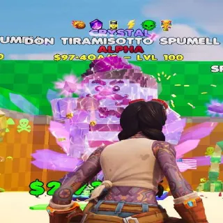 6 Traited Crystal Don tiramisotto Spumell
