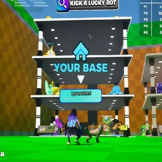Black & White Base Kick A Lucky Rot