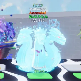 Aqua Vulkarion Lvl300