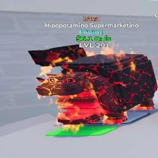 Lava Hipopotamino Supermarketino