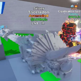Silver Triceradon