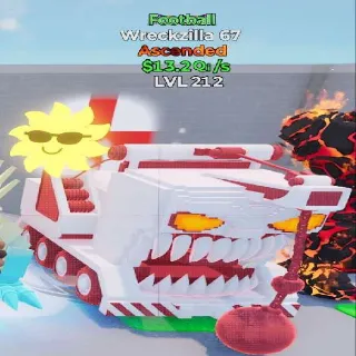 13.2 Qi/S Football Wreckzilla 67