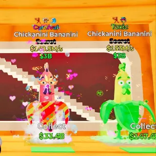 bundle Chickanini Bananini