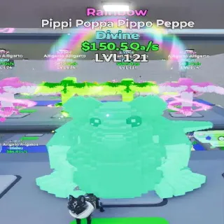 Rainbow Pippi Poppa Pippo Peppe