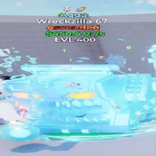 Aqua Wreckzilla 67 2T level 400