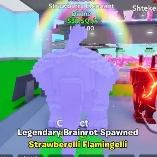 Rainbow Strawberry Elephant