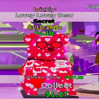 Lovely Lovey Lovey Bear