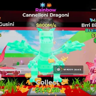 800m/S Rainbow Cannelloni Dragoni