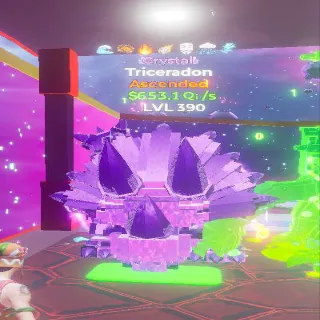 Crystal Triceradon 7T