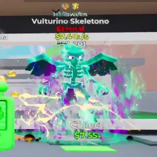 Halloween Vulturino Skeletono 2T