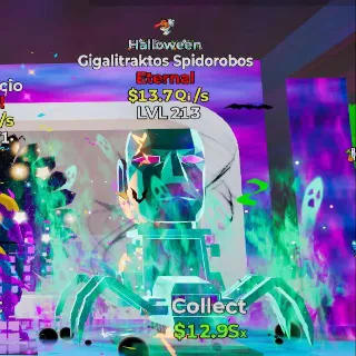 Halloween Gigalitraktos Spidorobos 1T