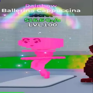 Rainbow Ballerina Cappucina