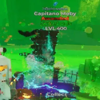 Halloween Capitano Moby 1T Lvl400