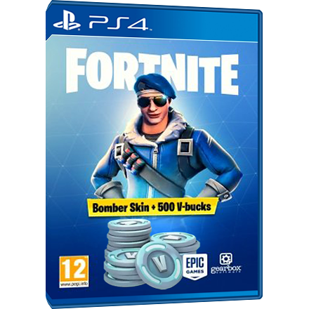 Fortnite Royale Bomber Skin Code 500 V Bucks Ps4 Other - 