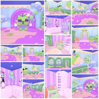 👽🛸 Cosmic Cutecore Grind House ✨💜💚