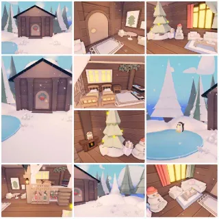 ❄️ Cozy Christmas Glitch House 🎄