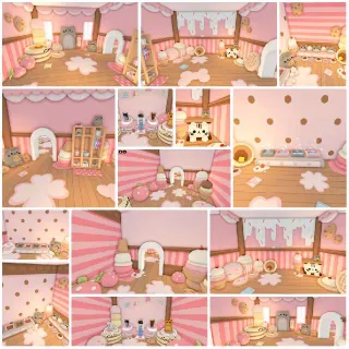 🍓🍰 Pusheen Dessert Grinding House 🍪✨