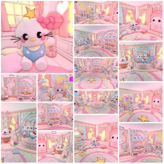 🎀🐱 Hello Kitty & My Melody Grind House 🐰💗
