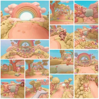 🌿 Massive Glitch Park Build 🐾