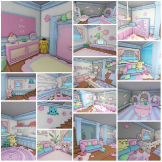 🎀🐶🍮 Puptune Cutecore House 🌈🧸🪐