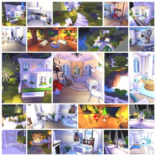 🏡🌿 Garden Villa House 🩵