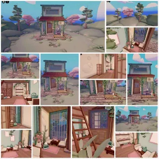 🏯 Minimalistic Japanese-Style House 🌿