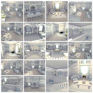 🏡🩵 Icy Blue Coquette House ✨