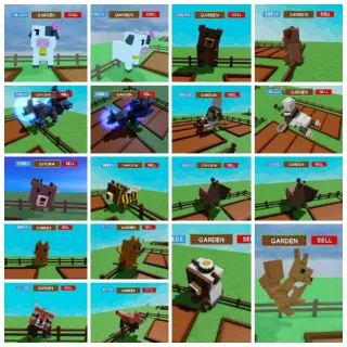 🐾 10 Mega / Huge pets Grow a Garden 🌿