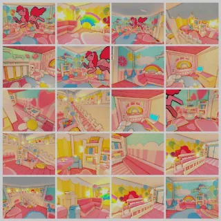 🎈 Pinkie Pie Rainbow House | Fun Grind Home 🏡🌈