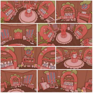 🍓🎀 My Melody Strawberry Tiny Grind Home 🐰