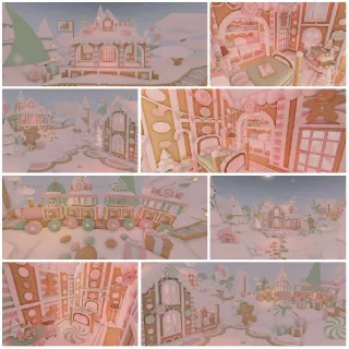 🎀 Cozy Gingerbread Glitch House 🎄