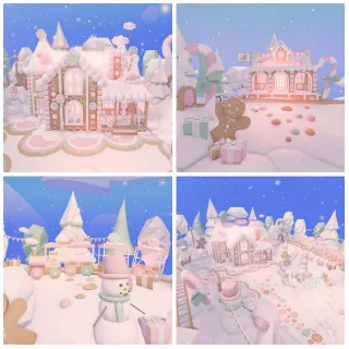 🎀 Cozy Gingerbread Glitch House 🎄