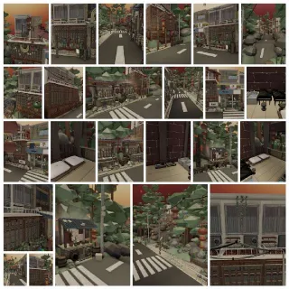 🏮🌿 Japanese Street Glitch Build 🌿🏮