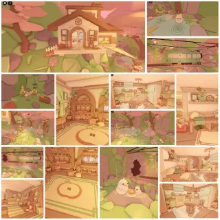 🌿⛰️🦆 Cottagecore Nature Cabin Home 🍎