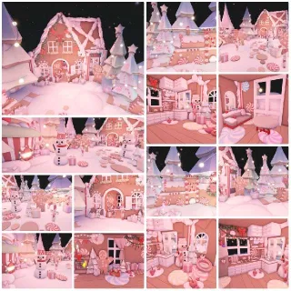 🎄 Gingerbread Christmas Glitch House 🍬