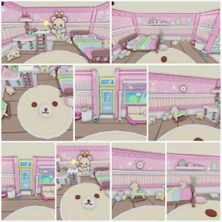 🧸🌸 Korilakkuma Fairy Bear Bedroom ✨
