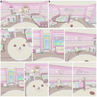 🧸🌸 Korilakkuma Fairy Bear Bedroom ✨