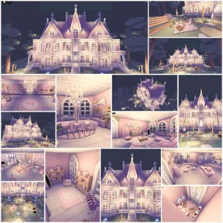 Enchanted Glitch Victorian Home