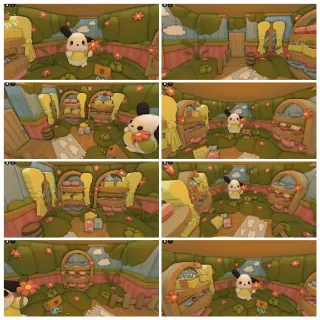 🌿🐶 Pochacco Cozy Garden House 🏡✨