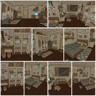 🤍 Cozy Minimal Tiny Bedroom 🪞