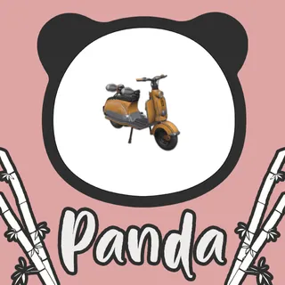 "Bunny Express Delivery" Scooter