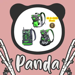 PIGFF'S TACTICAL PIGGIES BACKPACK SET