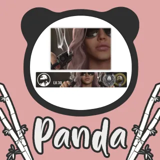 Two Smoking Barrels ID Card