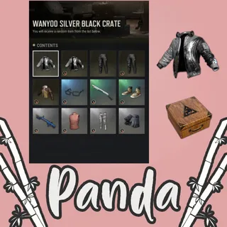 WANYOO SILVER BLACK CRATE Code x 20
