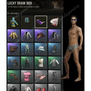 LUCKY DRAW BOX Code x40